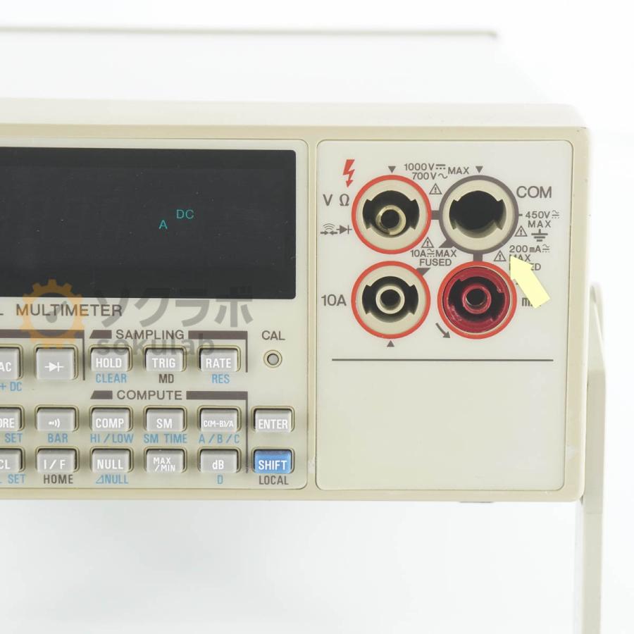 [JB]USED 保証なし ADVANTEST R6451A DMM DIGITAL MULTIMETER デジタルマルチメーター 電源コード [08077-0001] |  | 04