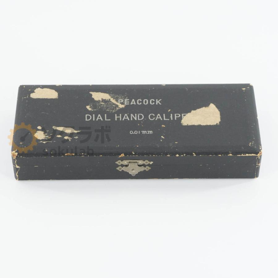 [DW]USED 8日保証 PEACOCK LH.2 DIAL HAND CALIPER ダイヤルハンドキャリパー ダイヤルキャリパーゲージ 0.01mm [08077-0012] |  | 17