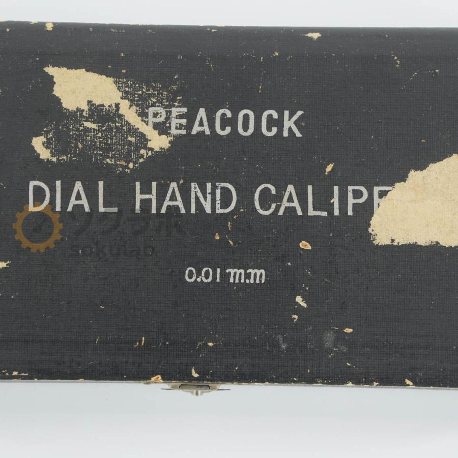 [DW]USED 8日保証 PEACOCK LH.2 DIAL HAND CALIPER ダイヤルハンドキャリパー ダイヤルキャリパーゲージ 0.01mm [08077-0012] |  | 18