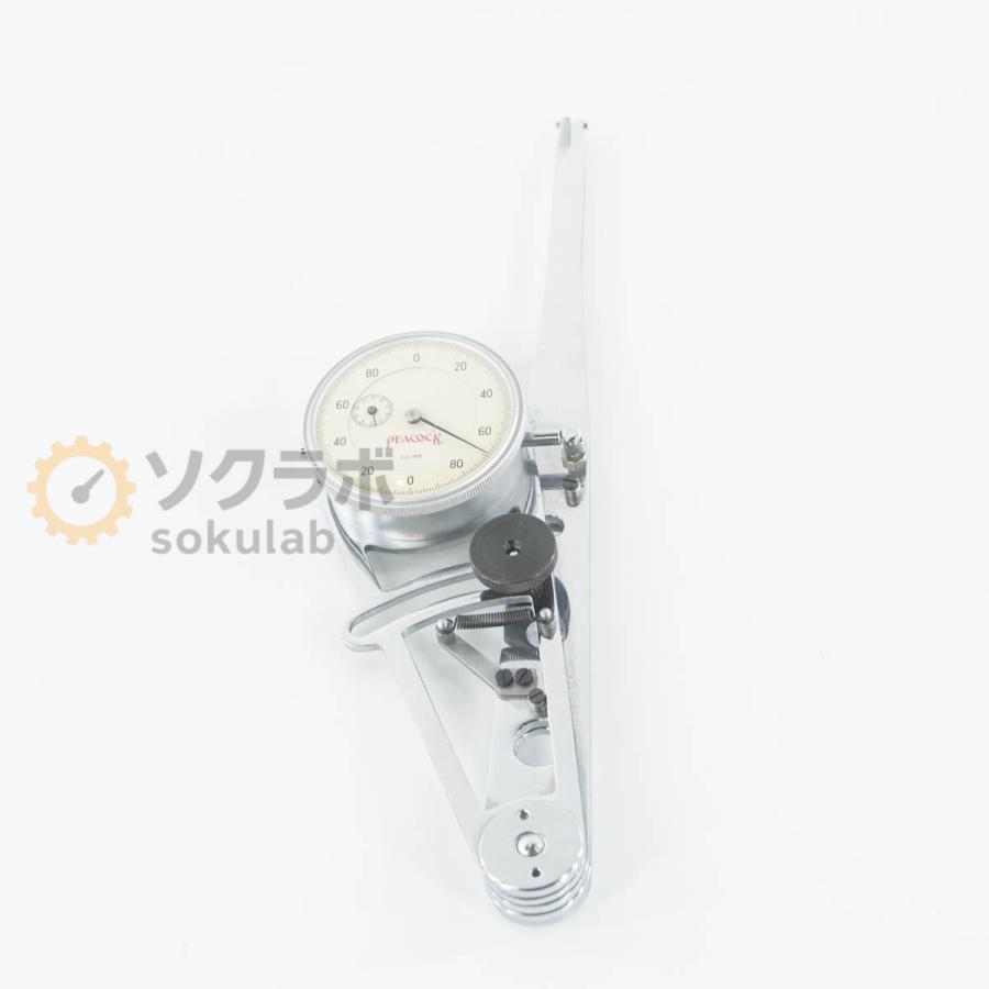 [DW]USED 8日保証 PEACOCK LH.2 DIAL HAND CALIPER ダイヤルハンドキャリパー ダイヤルキャリパーゲージ 0.01mm [08077-0012] |  | 02