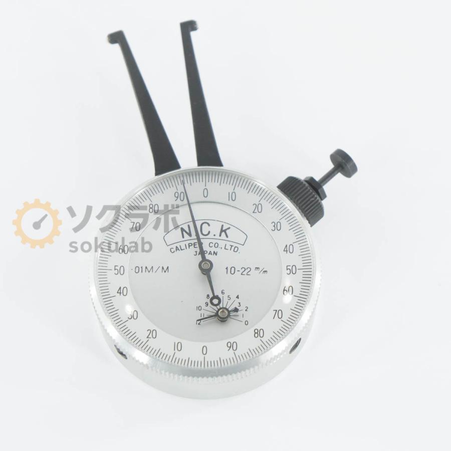 [DW]USED 8日保証 NCK 7360 N.C.K DIAL GAUGE ダイヤルシックネスゲージ ダイヤルゲージ 10-22mm [08077-0015] |  | 02