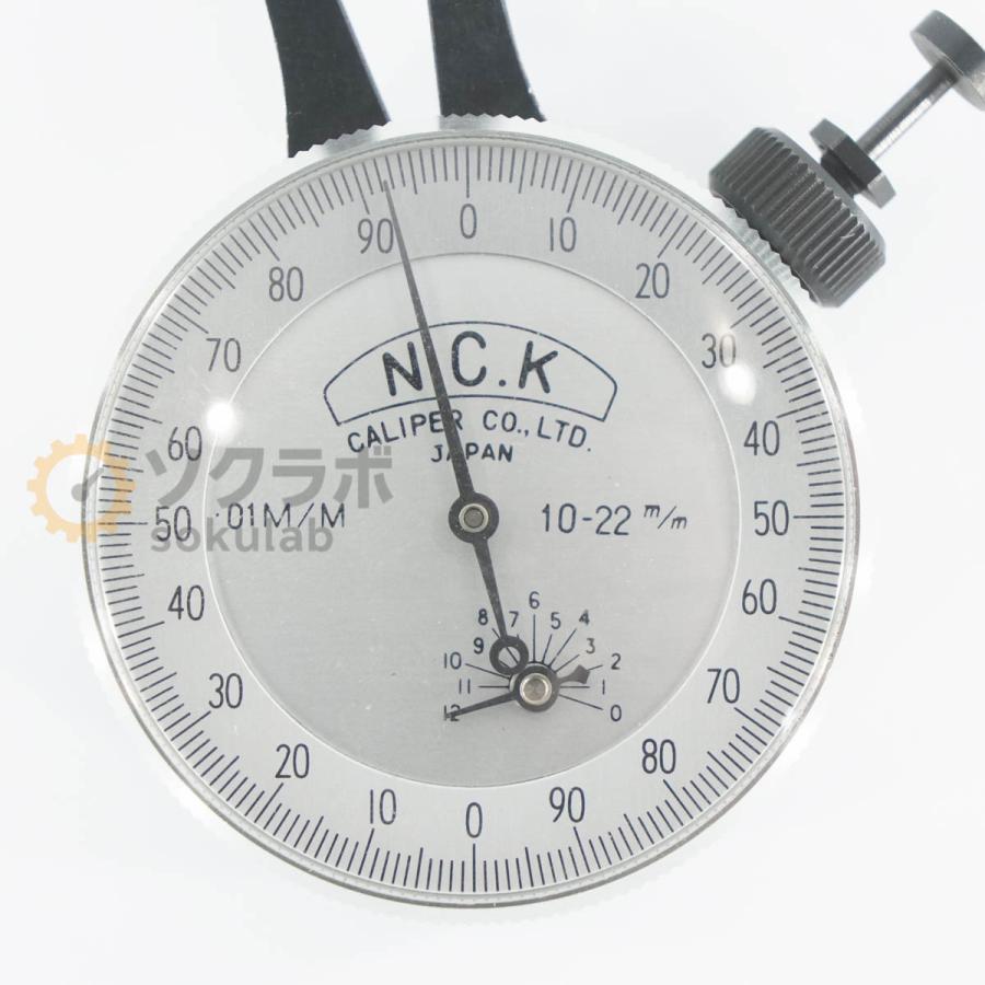 [DW]USED 8日保証 NCK 7360 N.C.K DIAL GAUGE ダイヤルシックネスゲージ ダイヤルゲージ 10-22mm [08077-0015] |  | 03