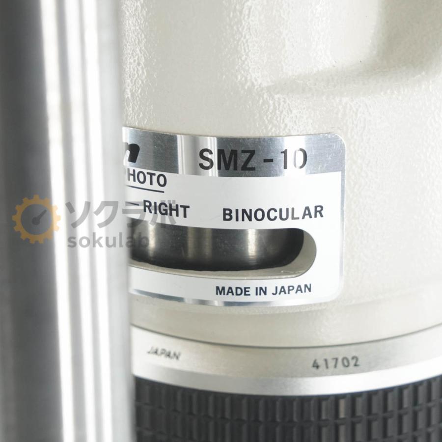 [JB]USED 保証なし NIKON SMZ-10 Microscope 顕微鏡 GSWH10×/22 CF PL2.5× [08078-0002]の画像