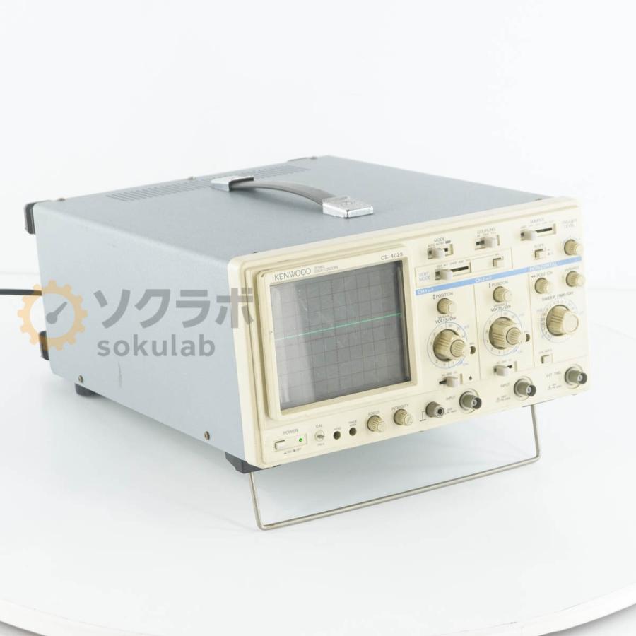[JB]USED 保証なし KENWOOD CS-4025 OSCILLOSCOPE オシロスコープ 20MHz [08091-0012] | 