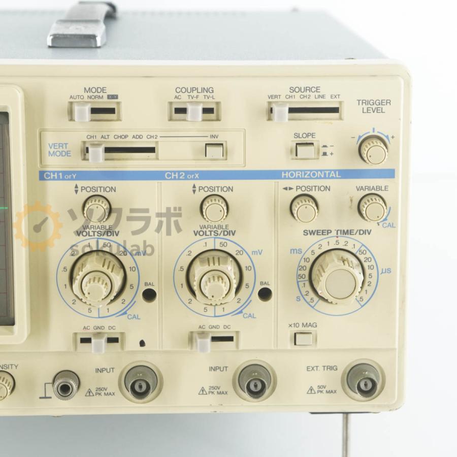 [JB]USED 保証なし KENWOOD CS-4025 OSCILLOSCOPE オシロスコープ 20MHz [08091-0012] |  | 04