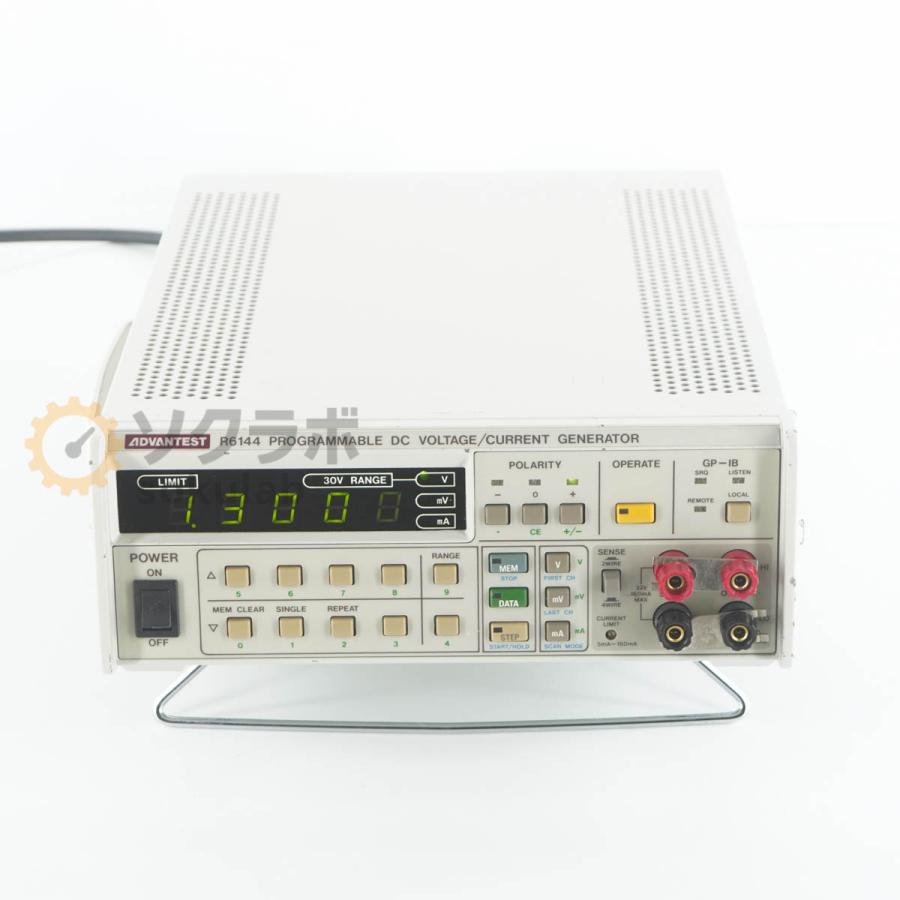 DW]USED 8日保証 07/2025CAL ADVANTEST R6144 PROGRAMMABLE DC VOLTAGE