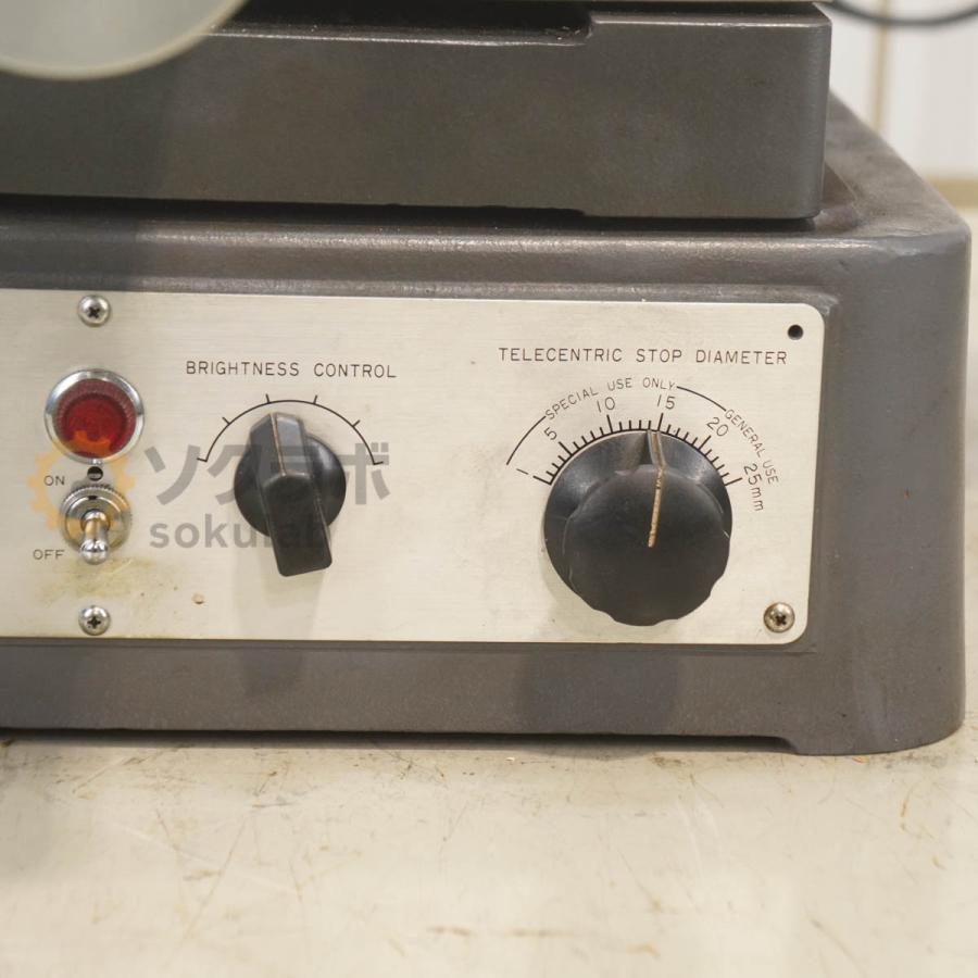 [JB]USED 保証なし NIKON MODEL II 2 MEASURESCOPE 測定顕微鏡 REVERSIBLE COUNTER リバーシブルカウンター付 10×-A ERC-M...[08124-0001]の画像