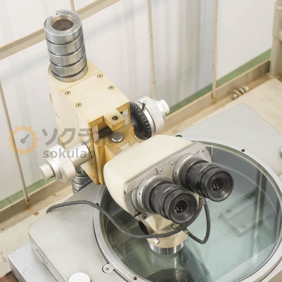 [JB]USED 保証なし NIKON MODEL II 2 MEASURESCOPE 測定顕微鏡 REVERSIBLE COUNTER リバーシブルカウンター付 10×-A ERC-M...[08124-0001]の画像