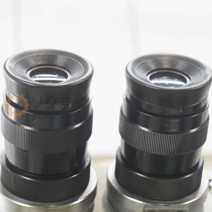 [JB]USED 保証なし NIKON MODEL II 2 MEASURESCOPE 測定顕微鏡 REVERSIBLE COUNTER リバーシブルカウンター付 10×-A ERC-M...[08124-0001]の画像