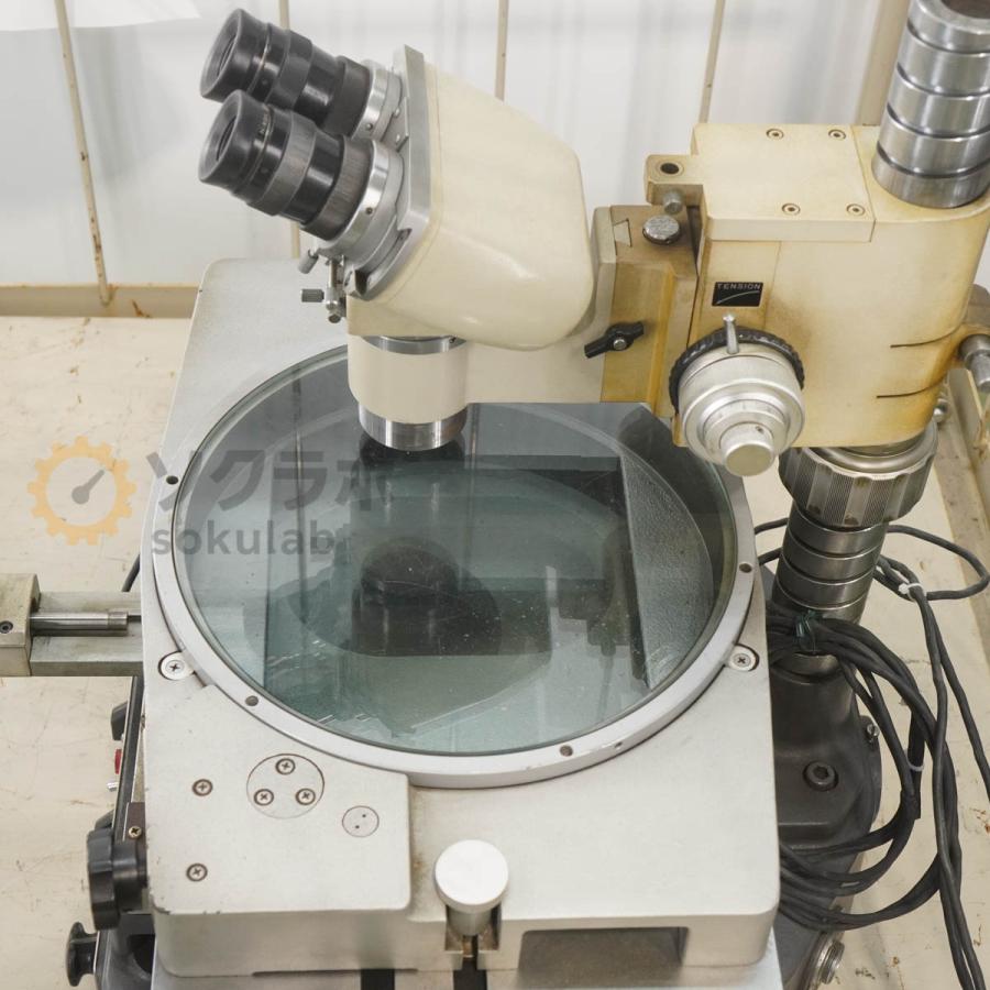 [JB]USED 保証なし NIKON MODEL II 2 MEASURESCOPE 測定顕微鏡 REVERSIBLE COUNTER リバーシブルカウンター付 10×-A ERC-M...[08124-0001]の画像
