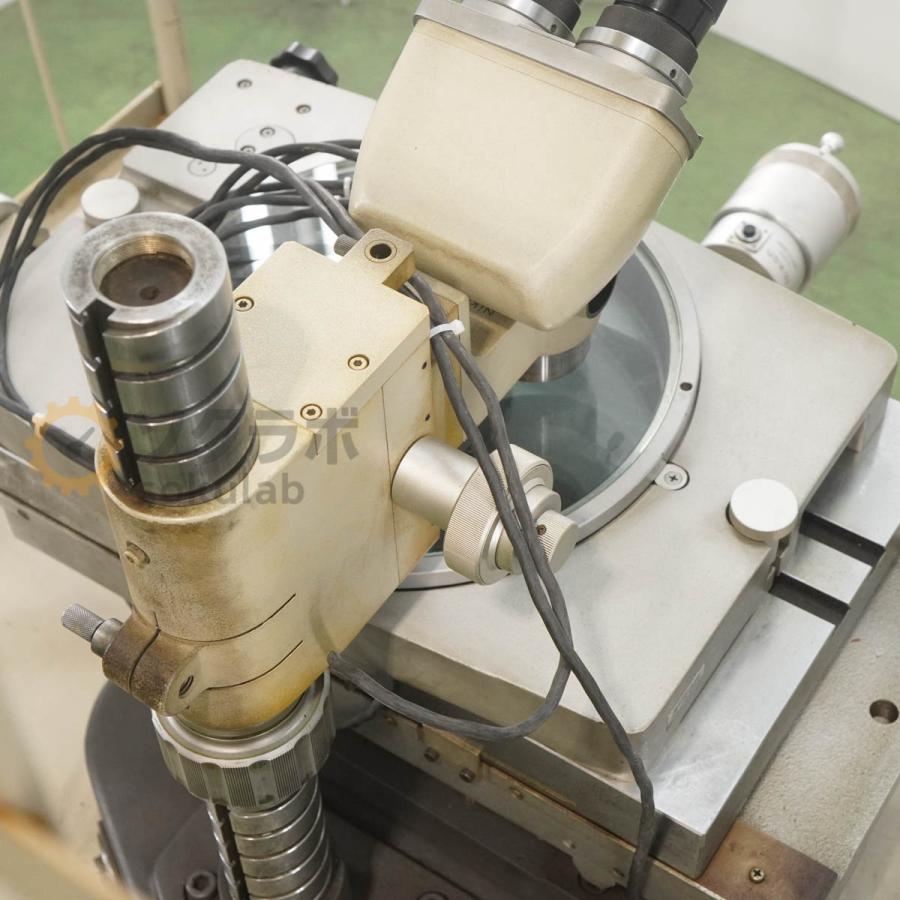 [JB]USED 保証なし NIKON MODEL II 2 MEASURESCOPE 測定顕微鏡 REVERSIBLE COUNTER リバーシブルカウンター付 10×-A ERC-M...[08124-0001]の画像