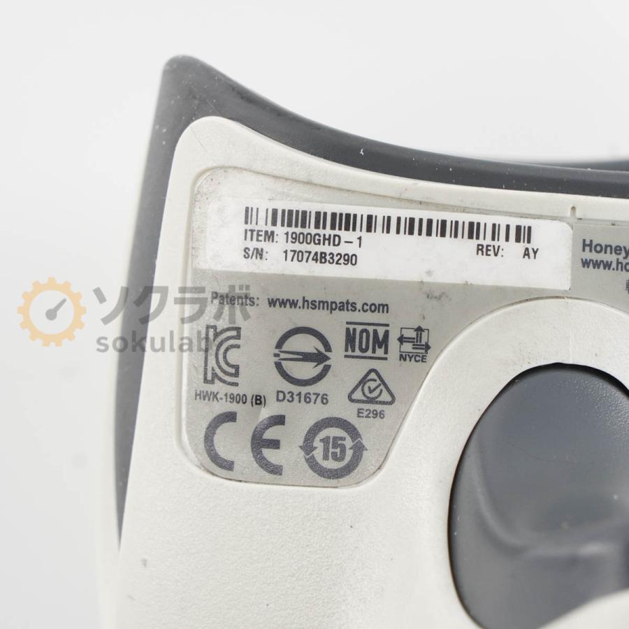 [PG]USED 8日保証 3台セット 動作確認済 Honeywell 1900GHD-1 Xenon 1900 ハンディスキャナー 2次元バーコードリーダー [08136-0022]_16