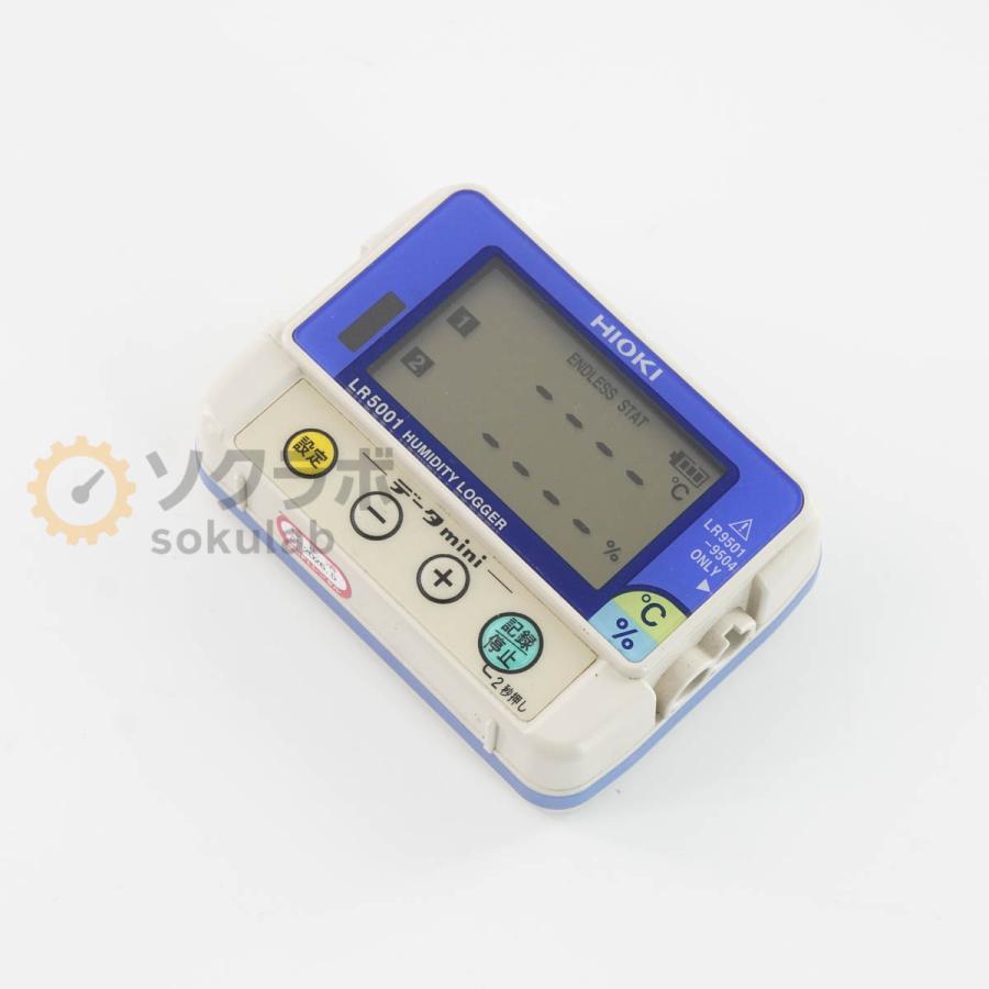 [DW]USED 8日保証 次期校正2026年5月 HIOKI LR5001 データmini HUMIDITY LOGGER 温湿度ロガー 取扱説明書 [08136-0133] |  | 01