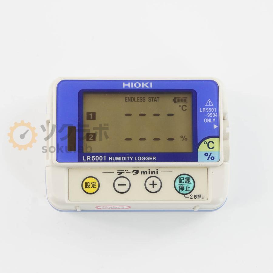 [DW]USED 8日保証 次期校正2026年5月 HIOKI LR5001 データmini HUMIDITY LOGGER 温湿度ロガー 取扱説明書 [08136-0133] |  | 02