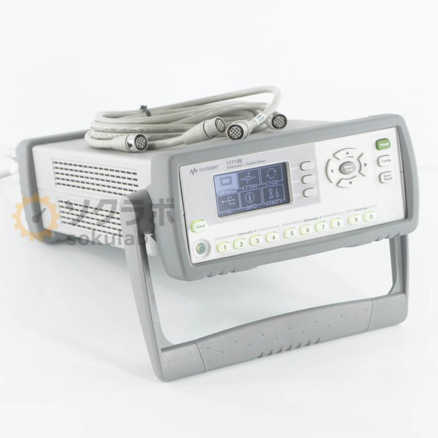 [DW]USED 8日保証 Keysight 11713B Attenuator / Switch Driver アッテネーター スイッチ ...