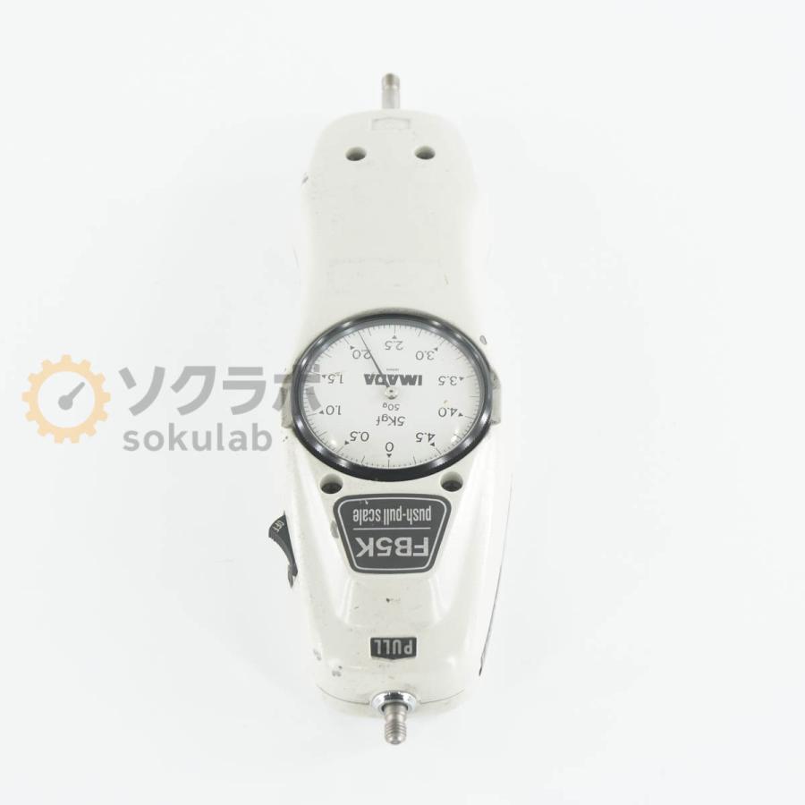 [DW]USED 8日保証 IMADA FB5K FB-5K push-pull scale プッシュプルスケール メカニカルフォースゲージ [08142-0019] |  | 06