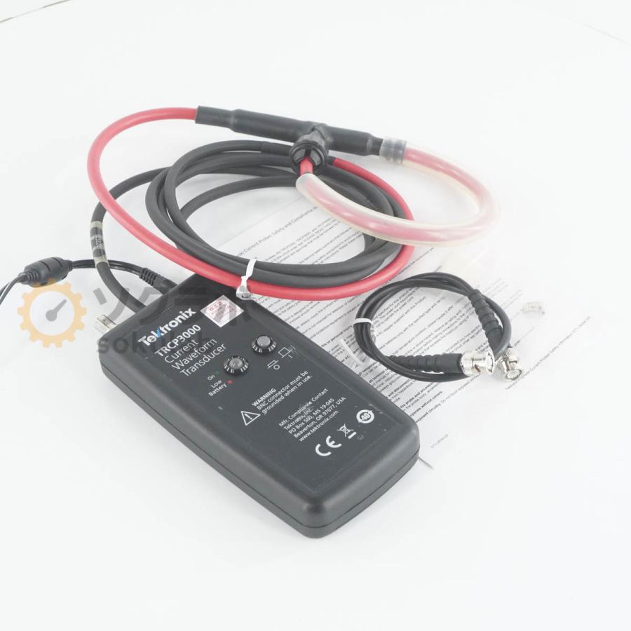 [JB]USED 保証なし Tektronix TRCP3000 Current Waveform Transducer Probe ロゴ ...