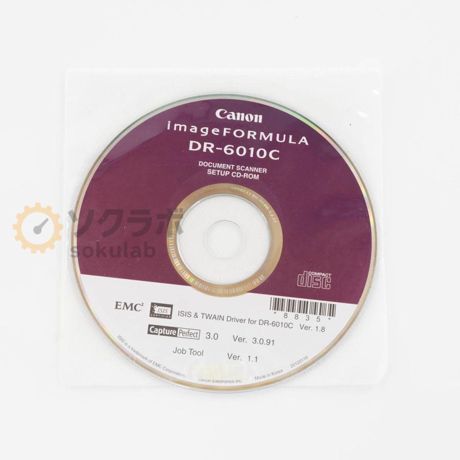 [PG]USED 8日保証 スキャン16986回 動作確認済 CANON DR-6010C imageFORMULA A4 ドキュメントスキャナー Scanner 電源コー...[08187-0014]_16