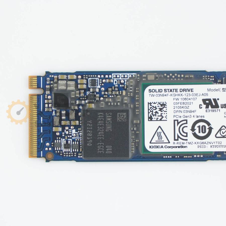 PG]USED 8日保証 KIOXIA KXG60ZNV1T02 NVMe SSD 1TB PCIe Gen3 [08212