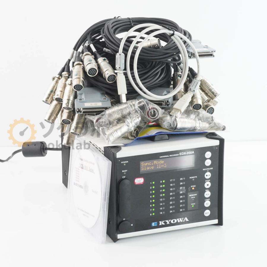 [DW]USED 8日保証 07/2025CAL KYOWA EDX-200A-4H EDX-200A UNIVERSAL RECORDER ...