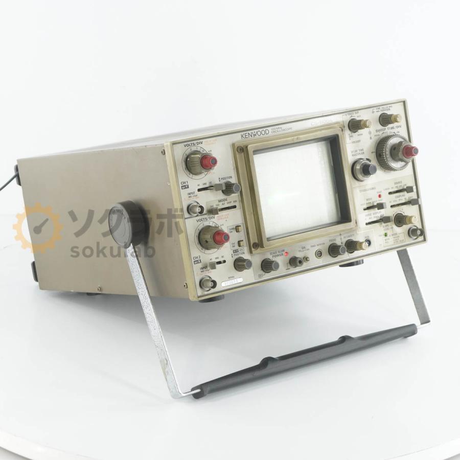 [JB]USED 保証なし KENWOOD CS-1100A OSCILLOSCOPE オシロスコープ 100MHz 電源コード [08277-0010] | 