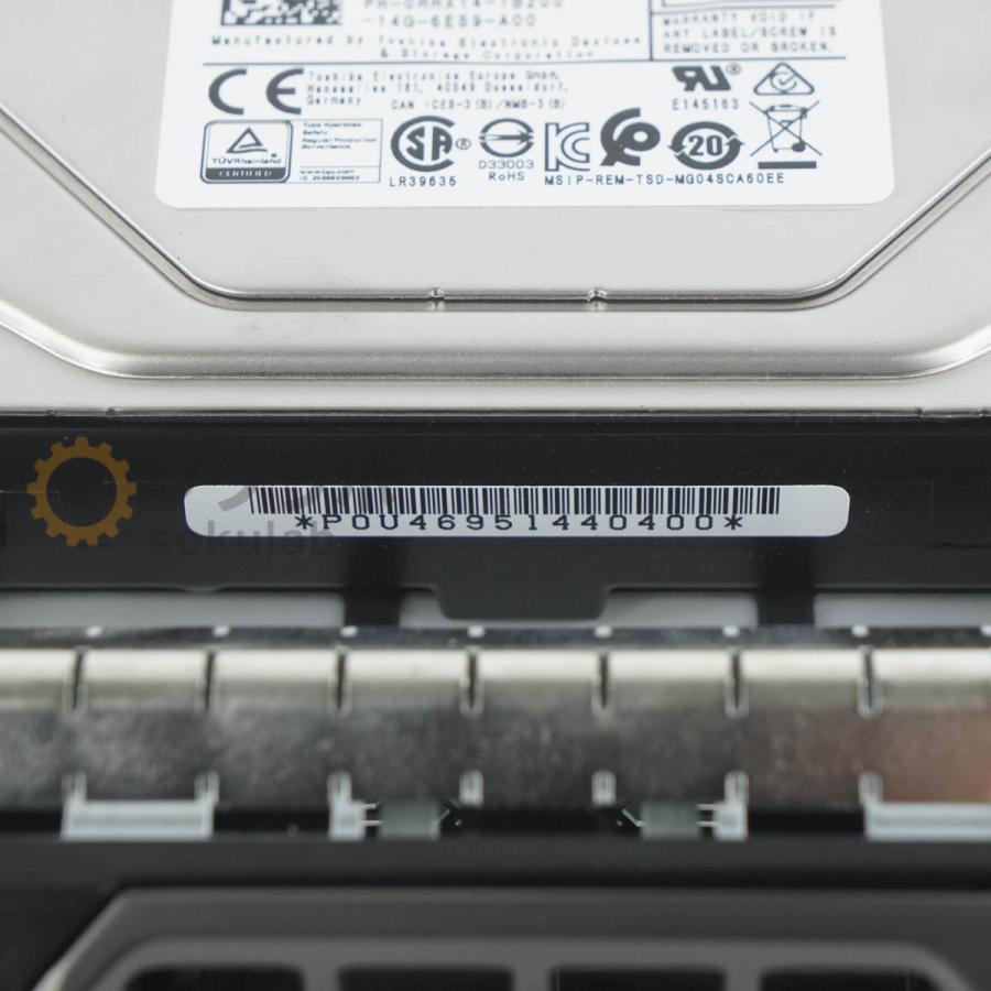 [PG]USED 8日保証 DELL MG04SCA20ENY HDD 2TB 7.2k SAS 12Gbps ハードディスク 3.5インチ [08304-0150]_10