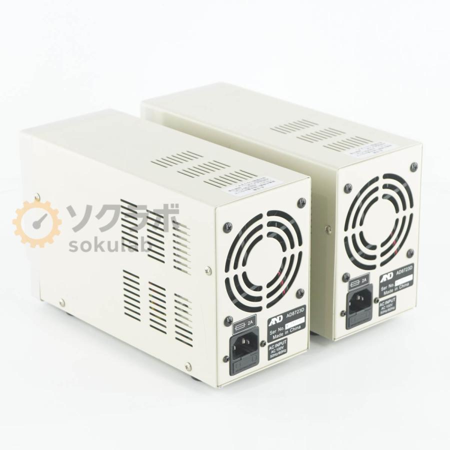 [DW]USED 8日保証 2台セット A＆D AD-8723D AD8723D DC POWER SUPPLY 直流安定化電源 DC電源 直流電源 [08429-0010] |  | 13