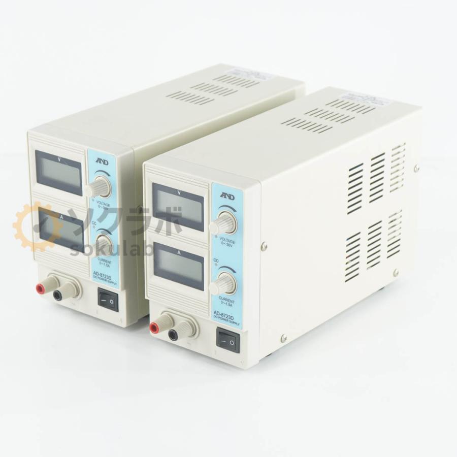 [DW]USED 8日保証 2台セット A＆D AD-8723D AD8723D DC POWER SUPPLY 直流安定化電源 DC電源 直流電源 [08429-0010] |  | 01
