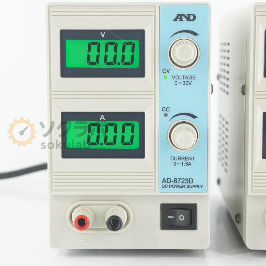 [DW]USED 8日保証 2台セット A＆D AD-8723D AD8723D DC POWER SUPPLY 直流安定化電源 DC電源 直流電源 [08429-0010] |  | 03