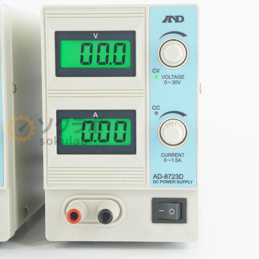 [DW]USED 8日保証 2台セット A＆D AD-8723D AD8723D DC POWER SUPPLY 直流安定化電源 DC電源 直流電源 [08429-0010] |  | 04