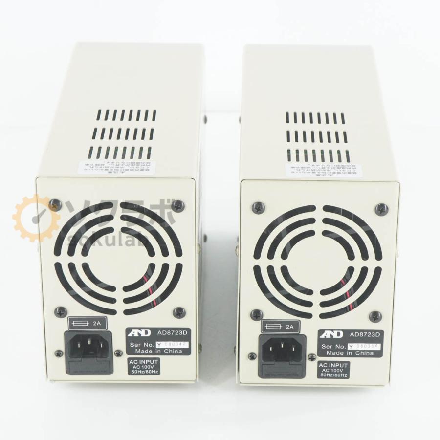 [DW]USED 8日保証 2台セット A＆D AD-8723D AD8723D DC POWER SUPPLY 直流安定化電源 DC電源 直流電源 [08429-0010] |  | 05