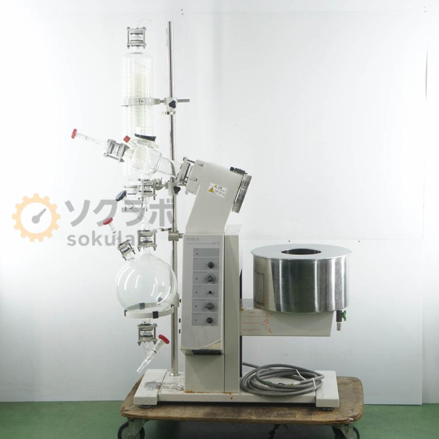 [DW]USED 8日保証 動作確認済 EYELA N-12 単相200V ROTARY VACUUM EVAPORATOR アイラ 東京理化器械 ロータリーエバポレーター [08490-0010] |  | 02