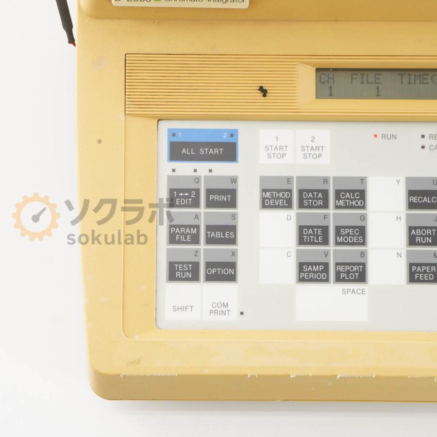 [DW]USED 8日保証 HITACHI D-2000 Chromato-Integrator HPLC 日立 クロマトグラフ データ処理装置 [08554-0010] |  | 10