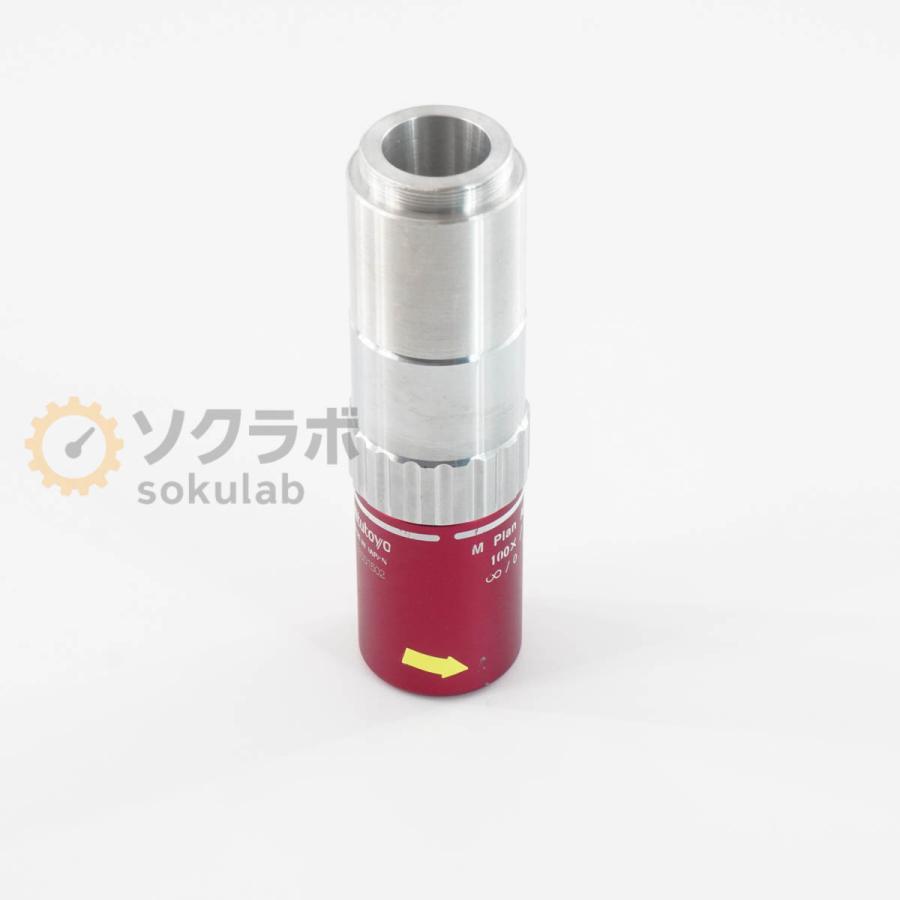[DW]USED 8日保証 Mitutoyo M Plan Apo NIR 100×/0.50 ∞/0 f200 Objective Lens ミツトヨ 対物レンズ 明視野用近赤外域補正対物レンズ 顕微鏡… [08586-0010] |  | 17