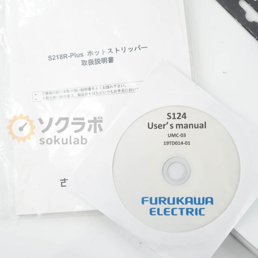 [JB]USED 保証なし 総放電2067回 FURUKAWA ELECTRIC S124 M4 FITEL S124M4 古河電気工業 多心 光ファイバ融着接続機 FUSION SPLICER [08783-0010] |  | 10