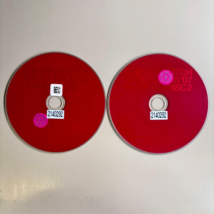 ケース無::スキマスイッチ ARENA TOUR ’07 W-ARENA 通常盤 2CD レンタル落ち 中古 CD