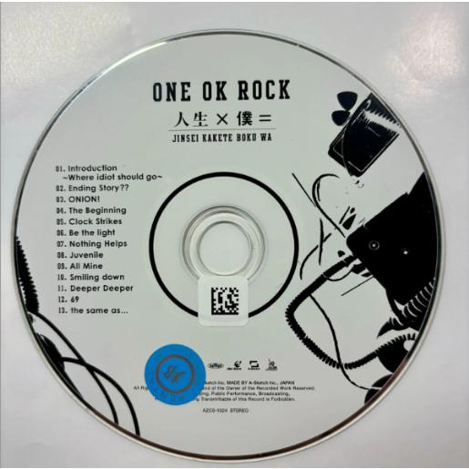ユニバーサルミュージック 人生×僕=／ONE OK ROCK : DISCASエンタメ