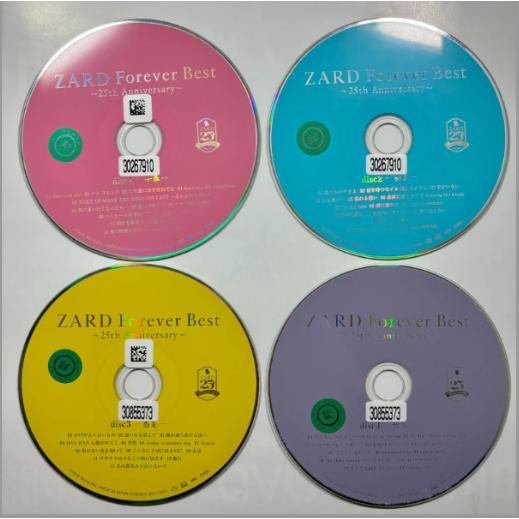 Forever Best〜25th Anniversary〜／ZARD／4枚組 : DISCASエンタメ