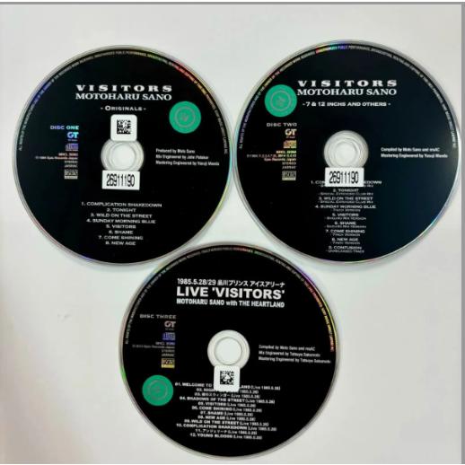 ソニーミュージック（Sony Music） VISITORS DELUXE EDITION／佐野元春