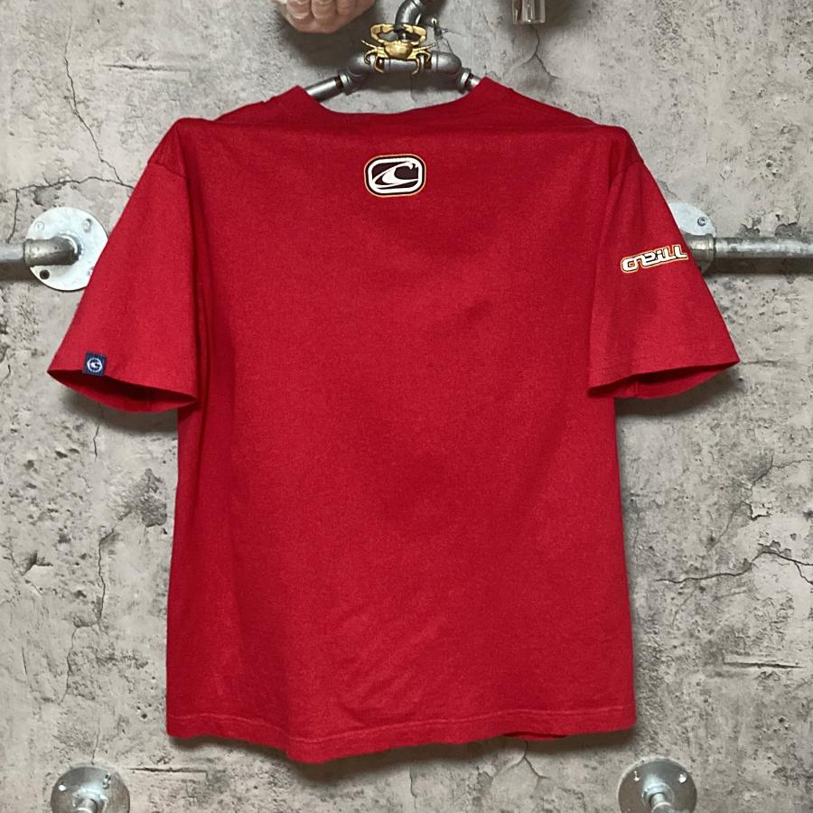 O'NEILL 90年代 00年代 オニール Tシャツ 赤 プリント 90s 00s O'NEILL 90年代 00年代 オニール Tシャツ 赤 プリント 90s 00s