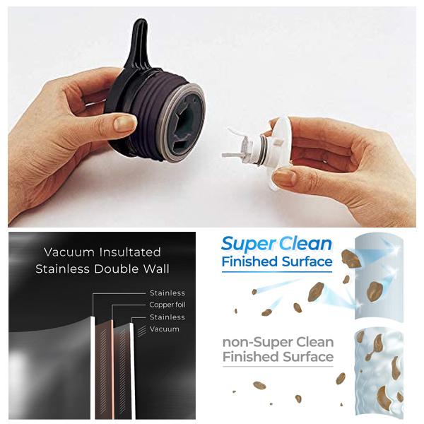 タイガー魔法瓶 卓上ポット 600ml 0.6L 保温ポット ステンレス