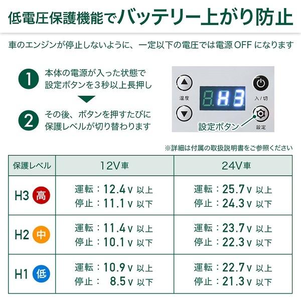 車載冷蔵庫 15l ポータブル冷蔵庫 DC 12V 24V AC 車載冷凍庫 車載用冷蔵庫 冷蔵 冷凍 保冷 車載冷蔵冷凍庫｜discount-spirits2｜07