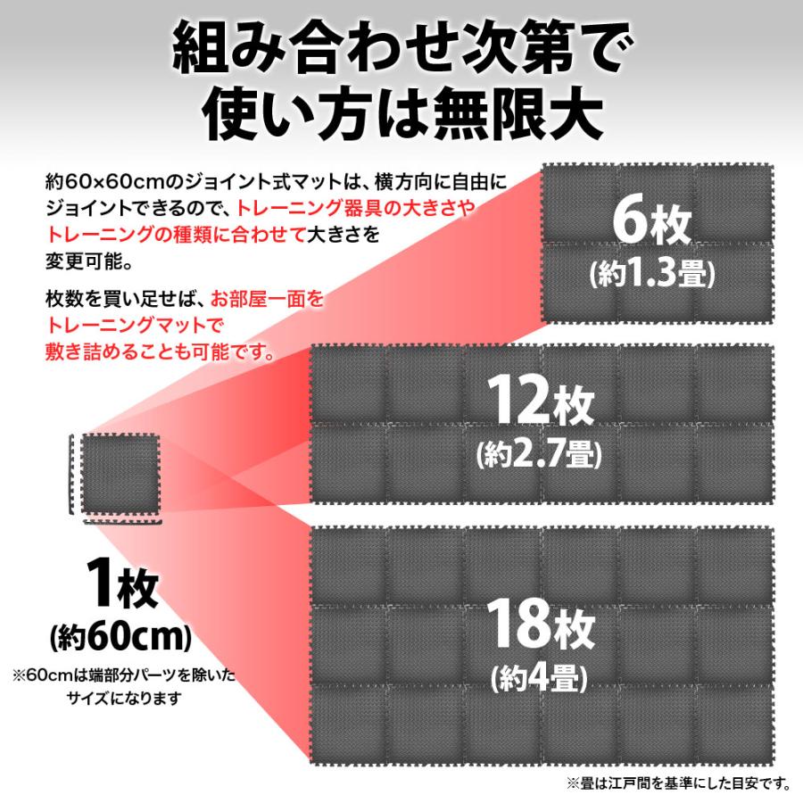 トレーニングマット 厚手 大きい 大判 防音 トレーニングベンチマット