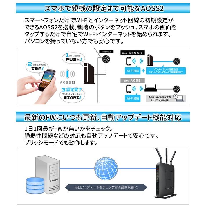 無線lan ルーター Wi-Fi 無線ルーター バッファロー 無線LAN親機