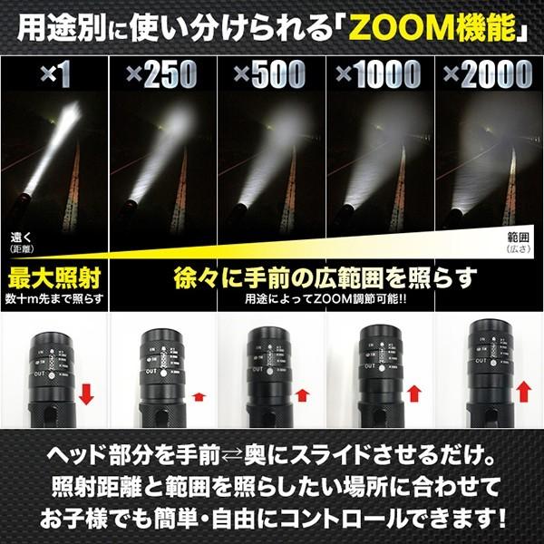 大特価 懐中電灯 Led 強力 フラッシュ ミニ 電池式 最強 ズーム ハンドライト Led 小型 防滴 防塵 コンパクト 作業灯 ハンディライト ワークライト ライト T6led 返品交換不可