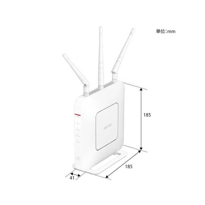 裸*将様 BUFFALO Wi-Fiルーター（無線LAN親機） BUFFALO（バッファロー） ルーター 無線lanルーター wifi 無線ルーター