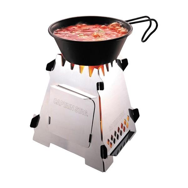 かまど キャンプ用品 カマド キャプテンスタッグ キャンプ ストーブ UG