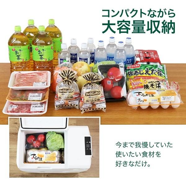 VERSOS（ベルソス） 車載冷蔵庫 50l ポータブル冷蔵庫 小型 DC 12V 24V