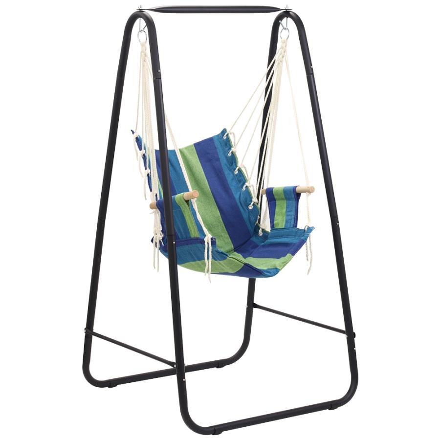 ハンモックチェア 折りたたみ ハンモック 自立式 ハンモックチェアー