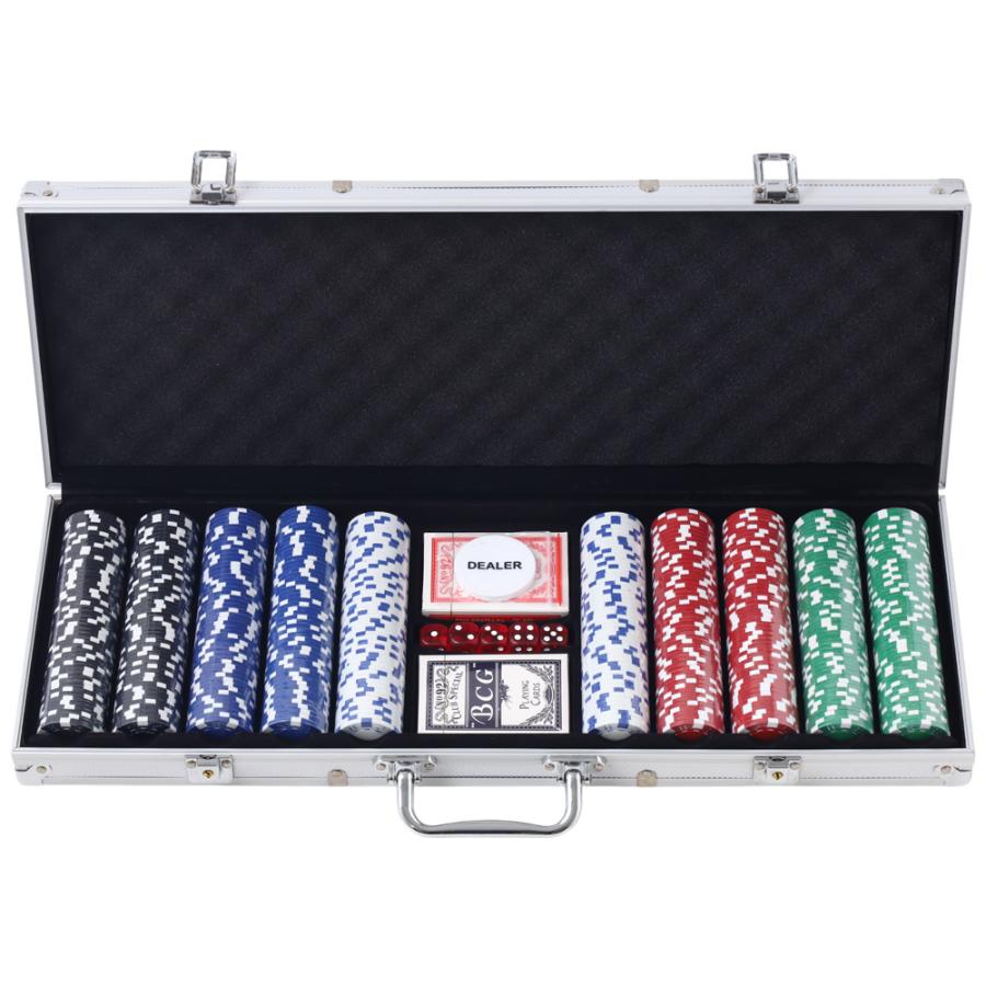 ポーカーチップ 500枚 カジノチップ 500枚セット ゲーム用チップ ポーカーチップ 500枚 カジノチップ 500枚セット ゲーム用チップ